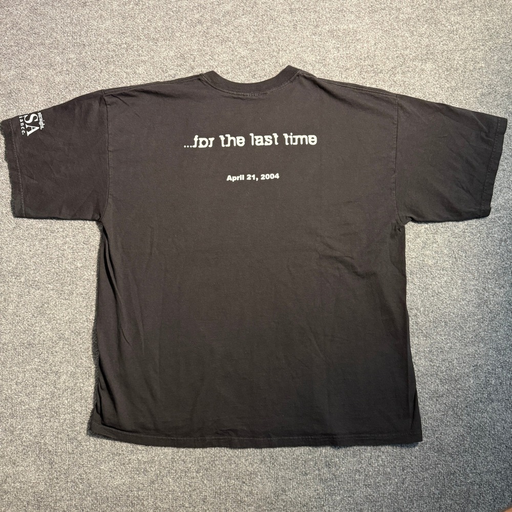 Vintage Gay Straight Alliance Silenced GSA T-Shirt Black 2004 Mens 2XL - Picture 6 of 6
